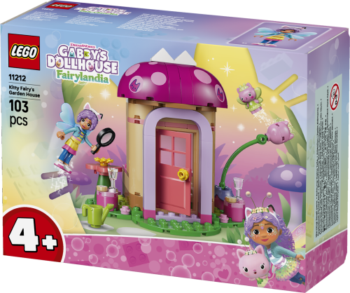 LEGO® Gabby’s Dollhouse Kitty Fairy’s Garden House Toy 11212 -  - Fagan Toys