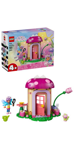 LEGO® Gabby’s Dollhouse Kitty Fairy’s Garden House Toy 11212