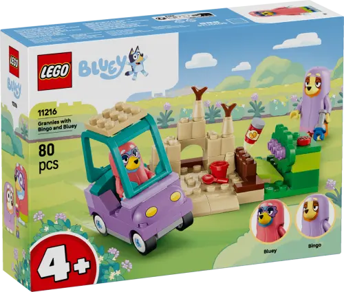 LEGO® Bluey Grannies with Bingo and Bluey Building Toy 11216 -  - Fagan Toys