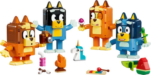 LEGO® Bluey Brick-Built Bluey Family Toy Figures Set 11217 -  - Fagan Toys