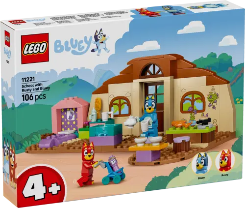 LEGO® Bluey School with Rusty and Bluey Building Toy 11221 -  - Fagan Toys
