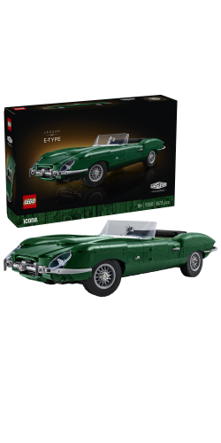 LEGO® Icons Jaguar E-Type - Classic Sports Car Model 11381