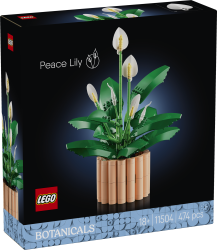 LEGO Botanicals Peace Lily Flower Decor 11504 | Build Your Tranquil Piece