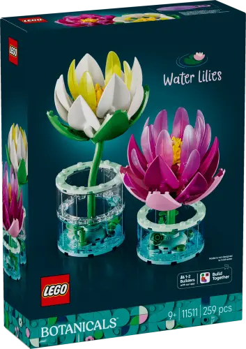 LEGO® Botanicals Water Lilies Flower Building Set 11511 -  - Fagan Toys