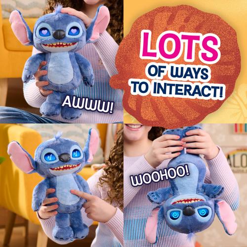 Disney Stitch Many Moods of Stitch Feature Plush