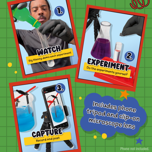 Big Manny Science Innit Chemistry Experiment Kit -  - Fagan Toys