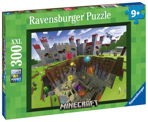 Ravensburger Minecraft Cutaway 300pc Jigsaw Puzzle