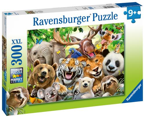 Ravensburger Exotic Animals Selfie 300pc Jigsaw Puzzle