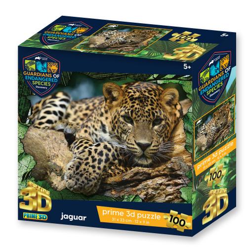 Animal Planet Jaguar 100pc Kids Puzzle