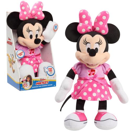 Disney Mickey Mouse Singing Fun Minnie Mouse Plush