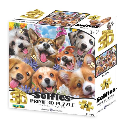 Howard Robinson Puppy Selfie 48pc Puzzle