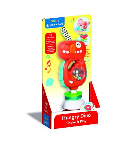Baby Clementoni Hungry Dino - Shake & Play