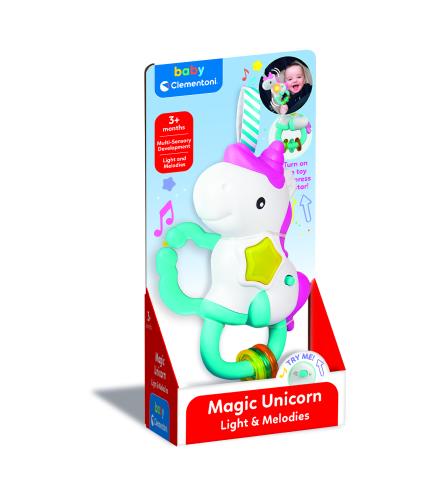 Baby Clementoni Magic Unicorn - Light & Melodies -  - Fagan Toys