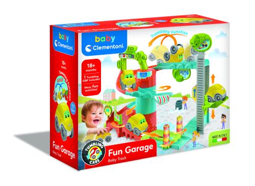 Baby Clementoni Fun garage baby track