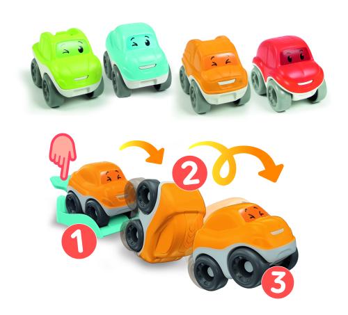 Baby Clementoni Fun Tumbling Eco Cars -  - Fagan Toys