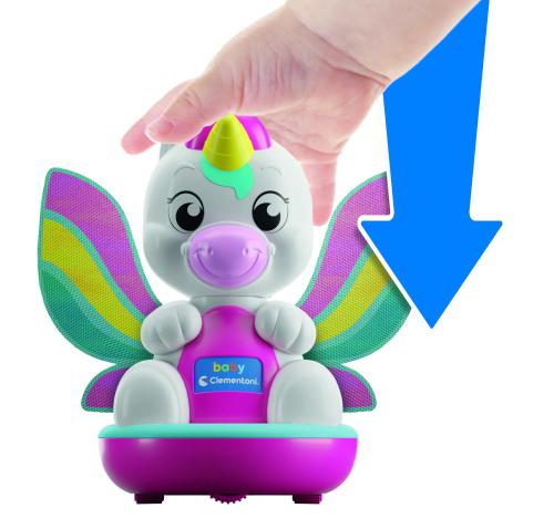Baby Clementoni Spin & Dream - Unicorns & Dragons Assorted -  - Fagan Toys
