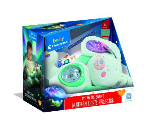 Baby Clementoni Artic Bunny - Northen Lights Projector