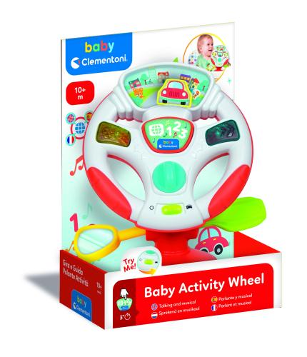 Baby Clementoni Turn & Drive Activity Wheel