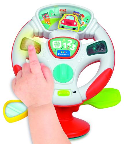 Baby Clementoni Turn & Drive Activity Wheel -  - Fagan Toys