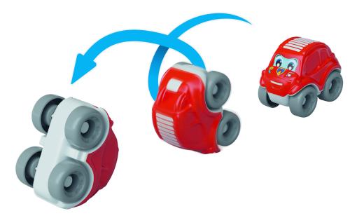 Baby Clementoni Tumbling Cars Fire Station -  - Fagan Toys