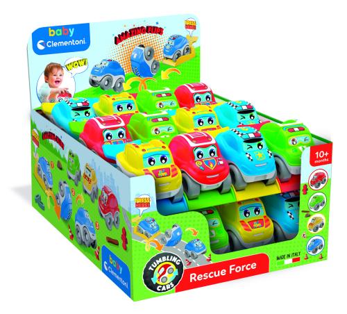 Baby Clementoni Tumbling Cars - Rescue Force -  - Fagan Toys