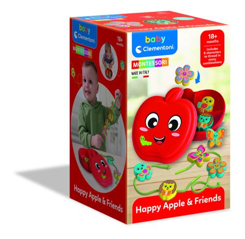 Baby Clementoni Happy Apple & Friends -  - Fagan Toys