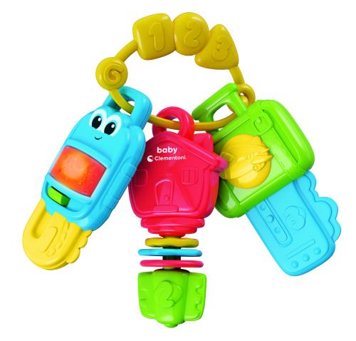 Baby Clementoni Mulri Activity Key Sound & Lights -  - Fagan Toys