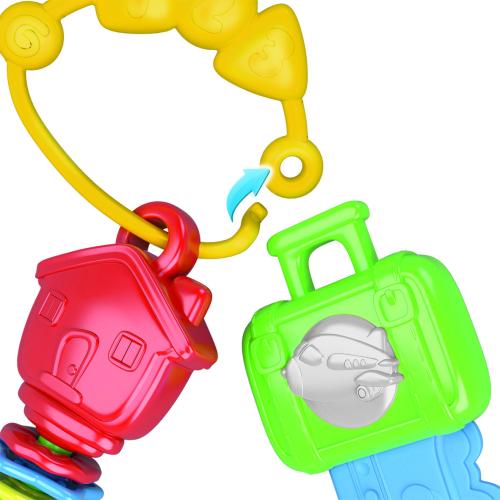Baby Clementoni Mulri Activity Key Sound & Lights -  - Fagan Toys