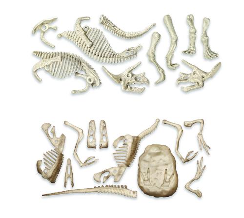 Scienza&Gioco Jurassic World - Dino kit 2in1 Triceratops + Velociraptor -  - Fagan Toys