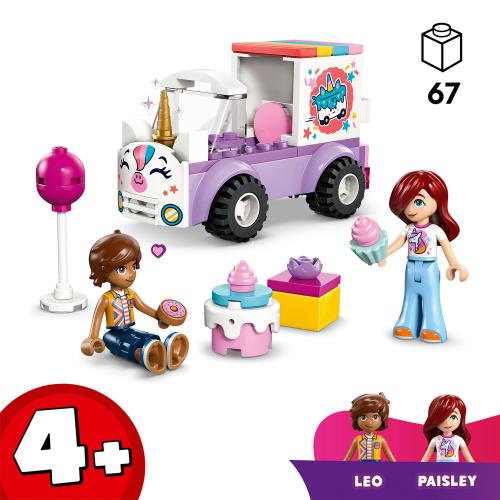 LEGO Friends Unicorn Cake Delivery Car Toy 42675
