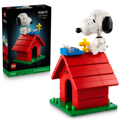 LEGO® Ideas Peanuts: Snoopy’s Doghouse Set 21368