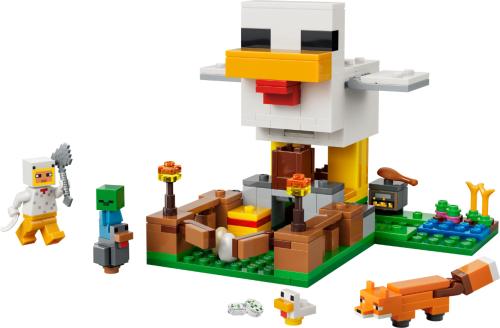 LEGO Minecraft Chicken Farm - Gaming Building Toy 21585