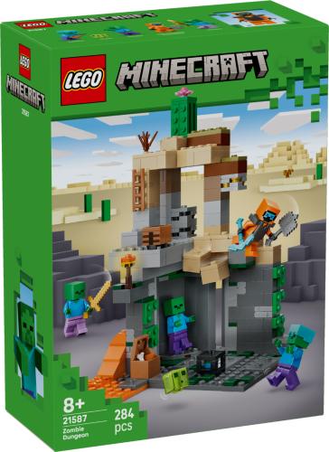 LEGO Minecraft Zombie Dungeon Gaming Building Toy 21587