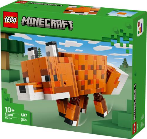 LEGO Minecraft The Fox Gaming Decoration Toy Gift 21588