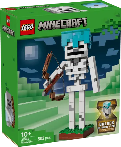 LEGO® Minecraft® The Skeleton Gaming Decor Toy 21594 -  - Fagan Toys