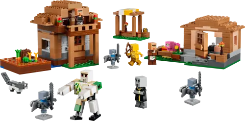 LEGO® Minecraft® Evoker Village Attack Toy Playset 21596 -  - Fagan Toys