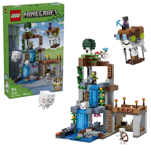 LEGO® Minecraft® Ghast Station Pretend Play Gamer Toy 21597
