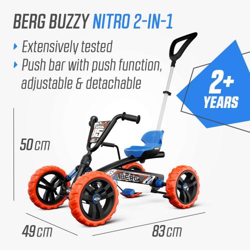 BERG Buzzy Nitro 2-in-1 Go Kart - Toymaster - Fagan Toys
