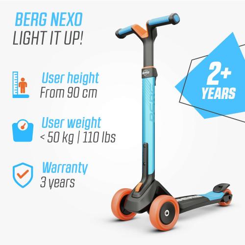 BERG Nexo Foldable Scooter Blue -  - Fagan Toys