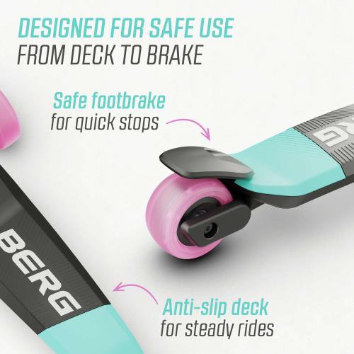 BERG Nexo Foldable Scooter Mint -  - Fagan Toys