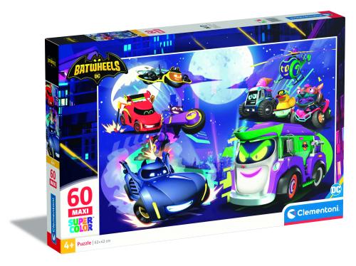 Clementoni Batwheels Puzzle 60 Pcs