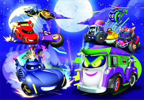 Clementoni Batwheels Puzzle 60 Pcs -  - Fagan Toys