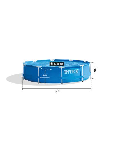 Intex Metal Frame 10' x 30" Above Ground Pool -  - Fagan Toys