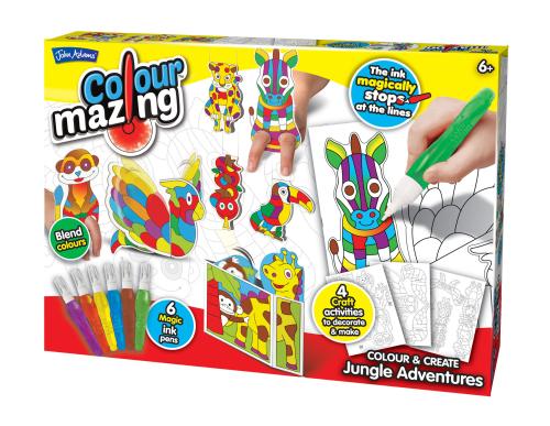 ColourMazing 3D Jungle Adventures Art Set