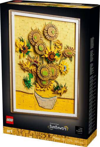 LEGO Art Vincent van Gogh – Sunflowers Wall Artwork Building Set 31215