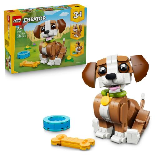 LEGO® Creator 3 in 1 Cute Animals: Playful Puppy Dog 31382