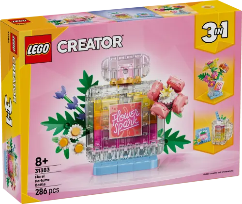 LEGO® Creator 3 in 1 Floral Decor Perfume Bottle 31383 -  - Fagan Toys