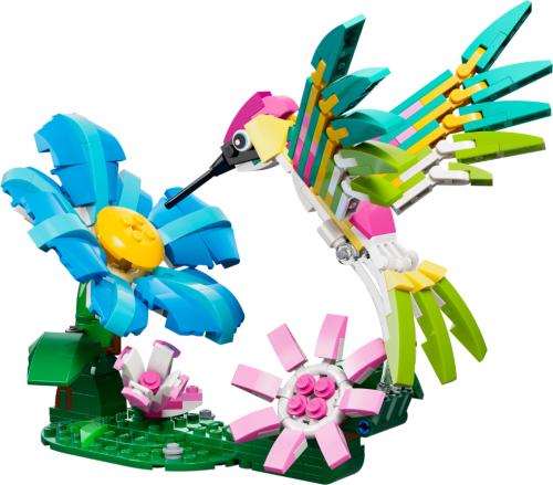 LEGO Creator 3 in1 Wild Animals: Colorful Hummingbird Decor 31384