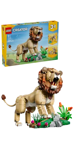LEGO® Creator 3 in 1 Wild Animals: Majestic Lion Toy 31386