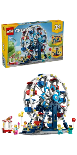 LEGO® Creator 3 in 1 Iconic Ferris Wheel Building Toy 31389